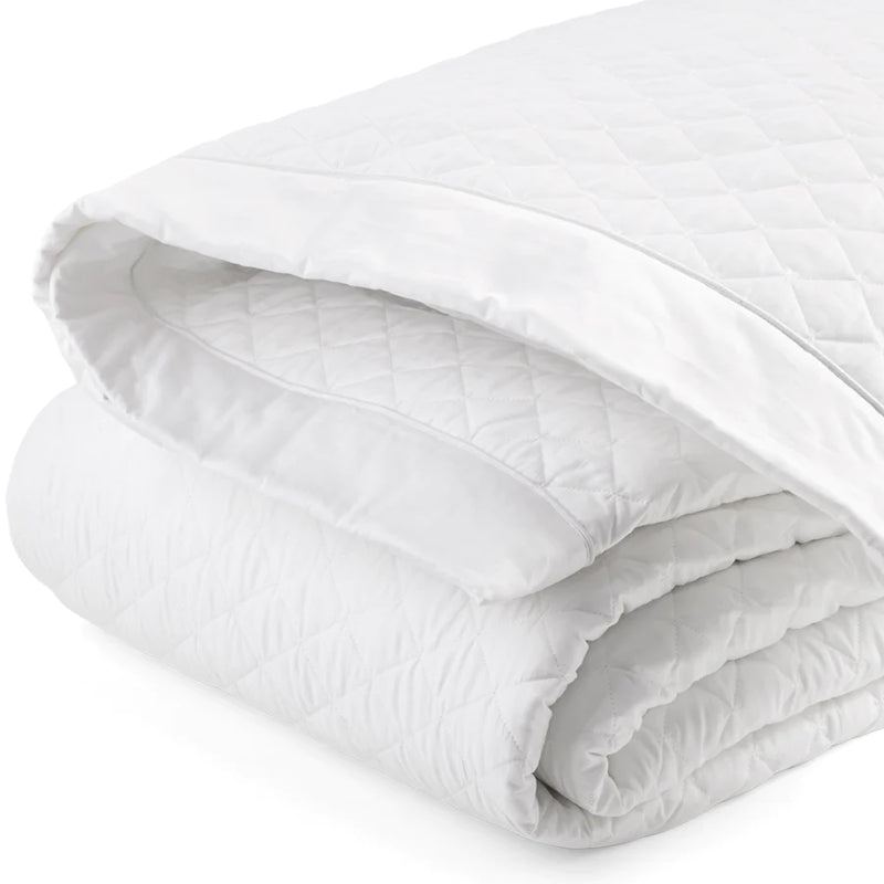 Hampton quilted White Duvet Cover Set – Interiors by Feda